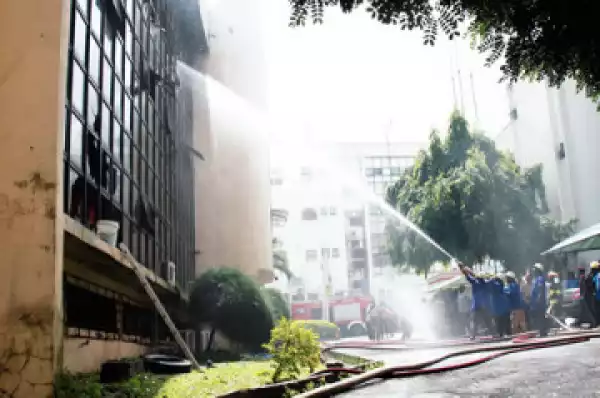 Fire guts football federation’s headquarters